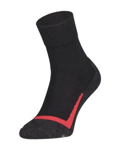 2-Pack Sportieve Merino Wollen Wandelsokken S12 - Unisex Zwart