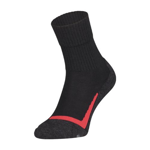 2-Pack Sportieve Merino Wollen Wandelsokken S12 - Unisex Zwart